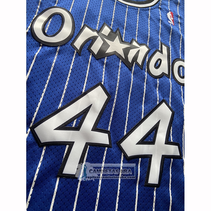 Camiseta Orlando Magic Brandon Williams NO 44 Mitchell & Ness 2009-10 Azul